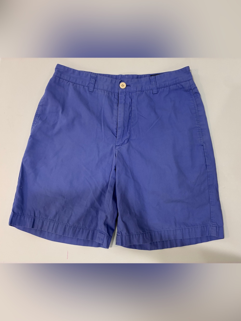 Men's Vineyard Vines Periwinkle Blue Casual Cotton Chino Shorts